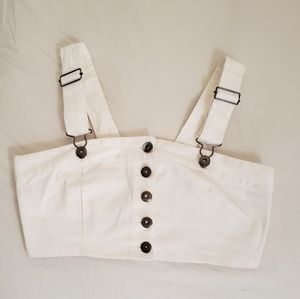 Kendall & Kylie Denim Crop Top